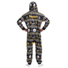 Pittsburgh Steelers NFL Ugly Pattern One Piece Pajamas