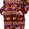 Washington Commanders NFL Ugly Pattern One Piece Pajamas