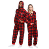 San Francisco 49ers NFL Plaid One Piece Pajamas