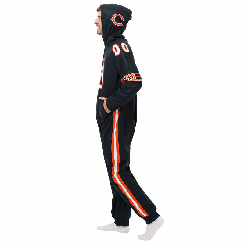 Pets First NFL Chicago Bears Team Uniform Onesi Pajama Outfit for