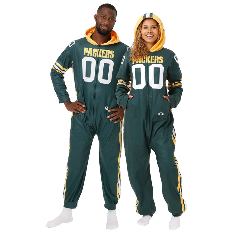 Green Bay Packers NFL Gameday Ready One Piece Pajamas Green Bay Packers NFL Gameday Ready One Piece Pajamas