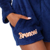 Denver Broncos NFL Womens Short Cozy One Piece Pajamas