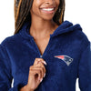 New England Patriots NFL Womens Short Cozy One Piece Pajamas