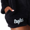 Philadelphia Eagles NFL Womens Short Cozy One Piece Pajamas