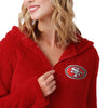 San Francisco 49ers NFL Womens Short Cozy One Piece Pajamas