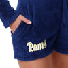 Los Angeles Rams NFL Womens Short Cozy Pajamas