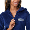 Seattle Seahawks NFL Womens Short Cozy One Piece Pajamas