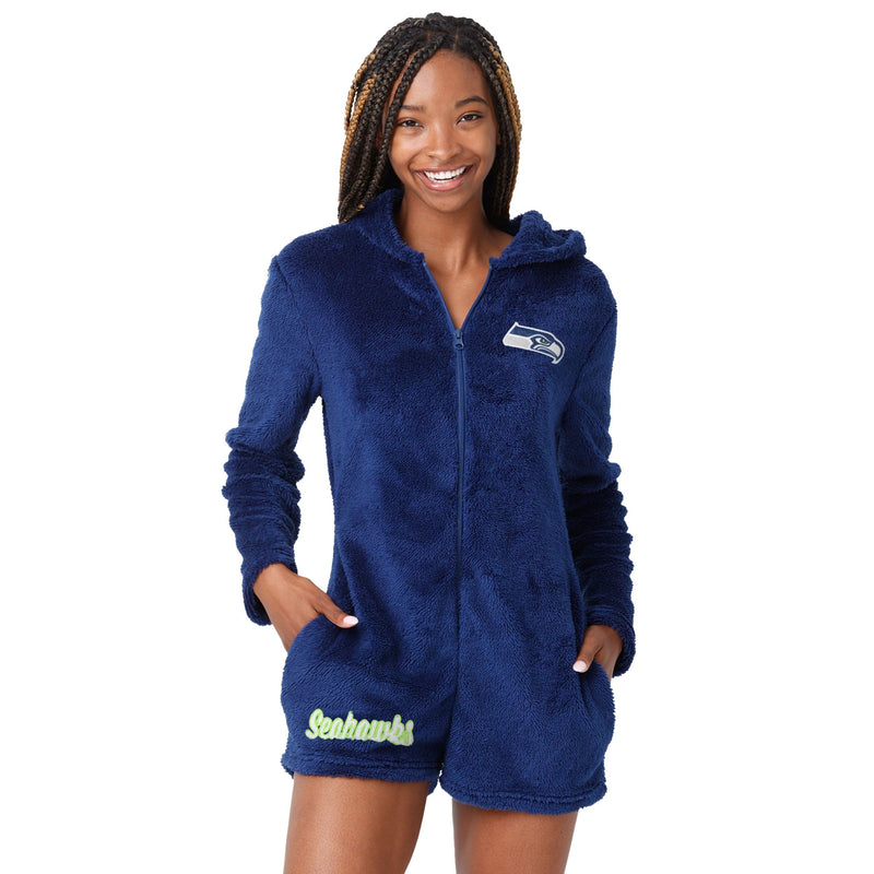 Seattle Seahawks Holiday One Piece Pajamas