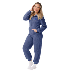 Los Angeles Dodgers MLB Womens Sherpa One Piece Pajamas