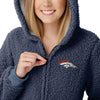 Denver Broncos NFL Womens Sherpa One Piece Pajamas