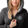 Miami Dolphins NFL Womens Sherpa One Piece Pajamas