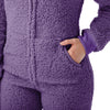 Minnesota Vikings NFL Womens Sherpa One Piece Pajamas