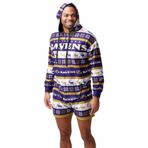 Dallas Cowboys NFL Mens Ugly Short One Piece Pajamas