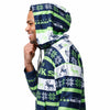 Seattle Seahawks NFL Mens Ugly Short One Piece Pajamas