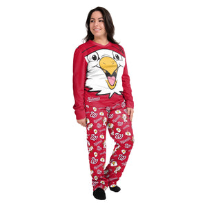 Washington Nationals MLB Womens Screech Mascot Pajamas