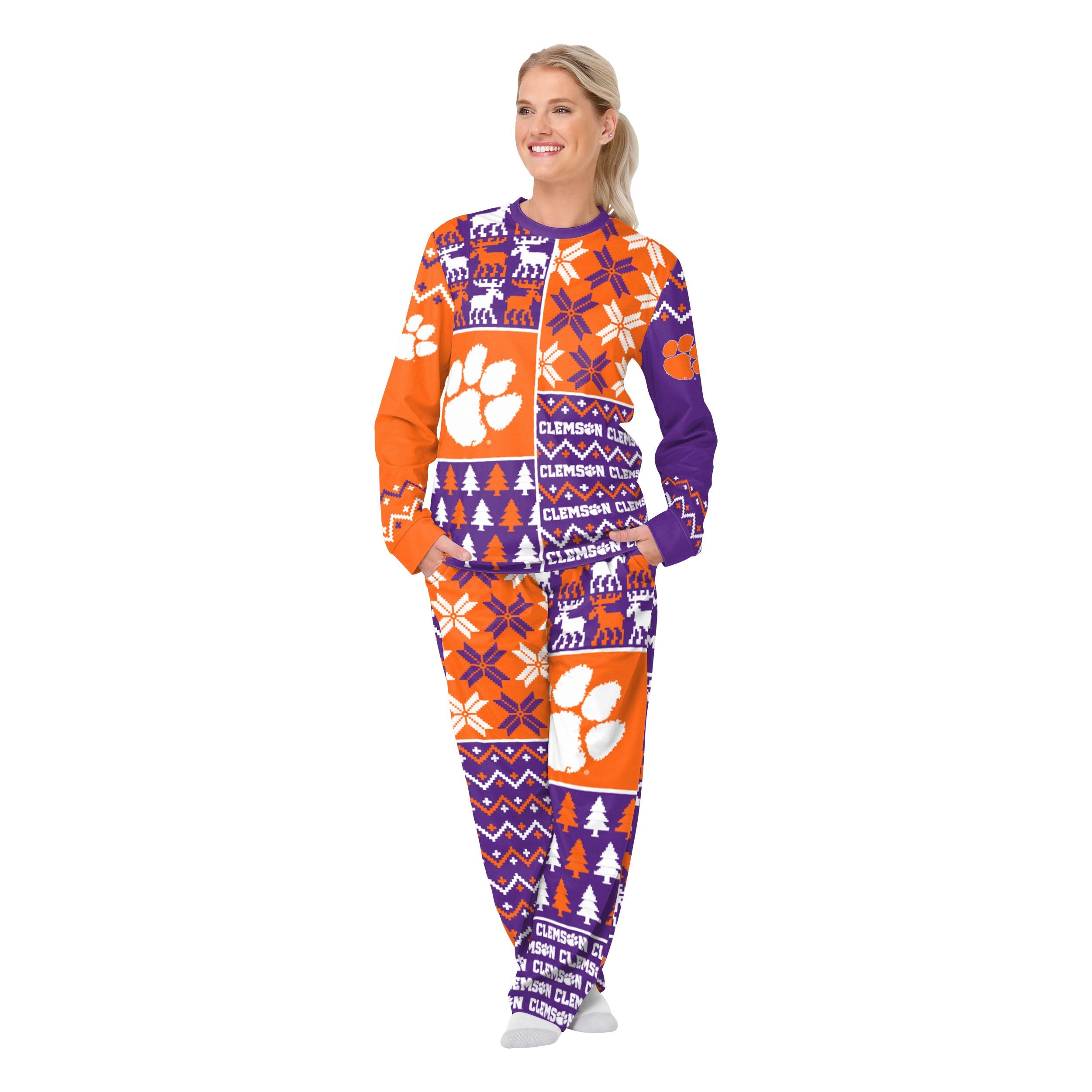 Clemson Champion Paw Onesie