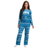 Detroit Lions NFL Ugly Pattern Family Holiday Pajamas