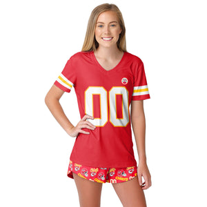 Kansas City Chiefs NFL Womens Gameday Ready Pajama Set