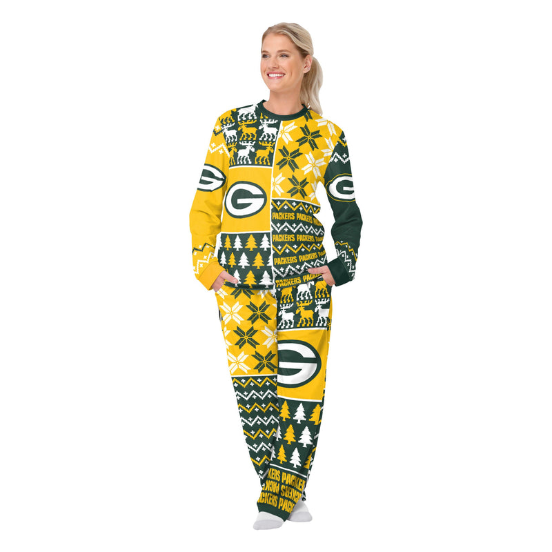 Green Bay Packers Sleepwear Men's Small Pants and Top Pajama Sleep Set