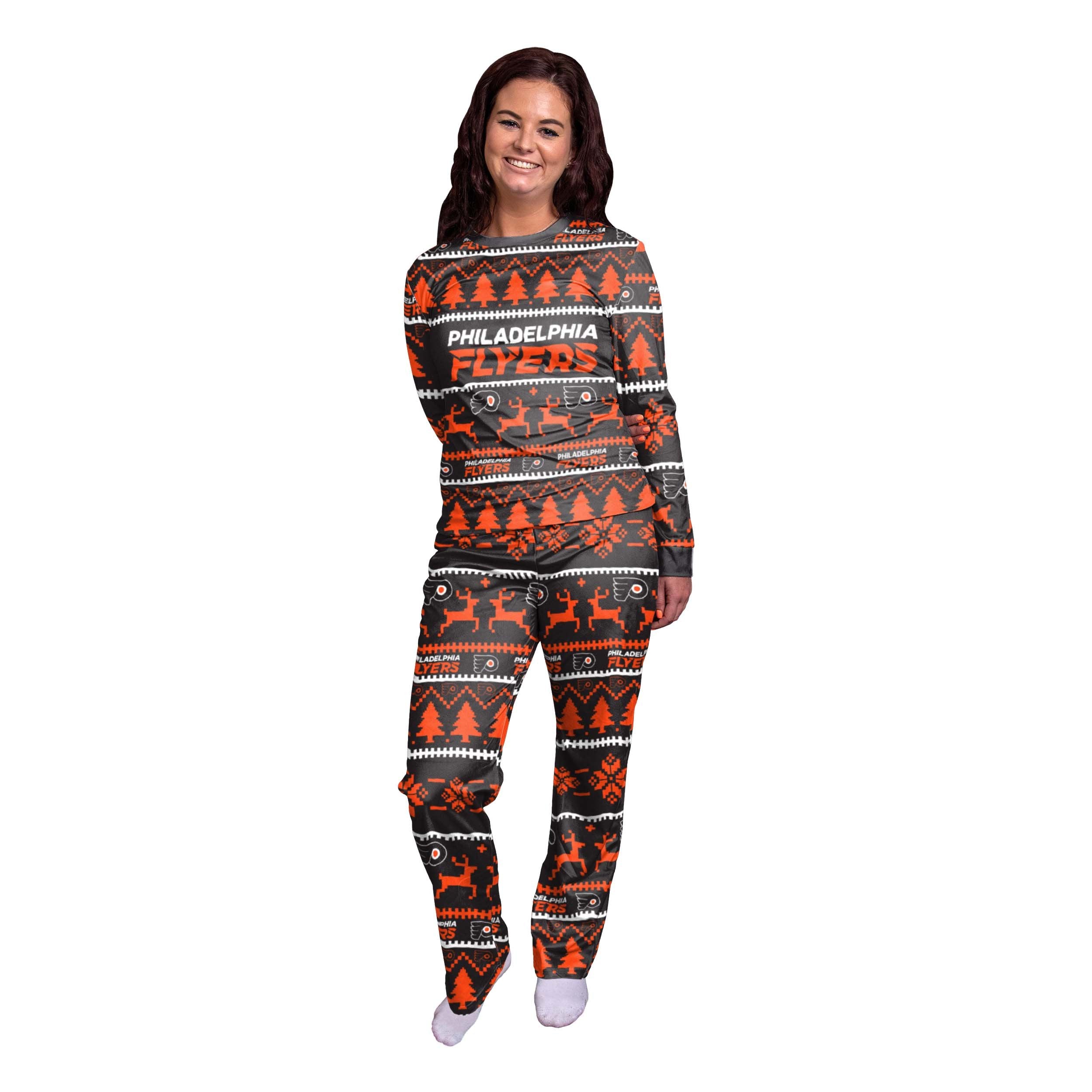 Philadelphia Flyers NHL Family Holiday Pajamas