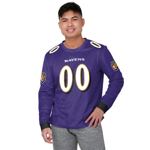 Baltimore Ravens NFL Mens Gameday Ready Lounge Shirt