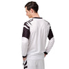 Cincinnati Bengals NFL Mens White Stripe Pajama Shirt