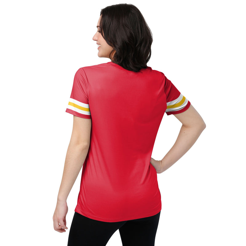 Kansas City Chiefs Womens Gameday Ready Lounge Shirt