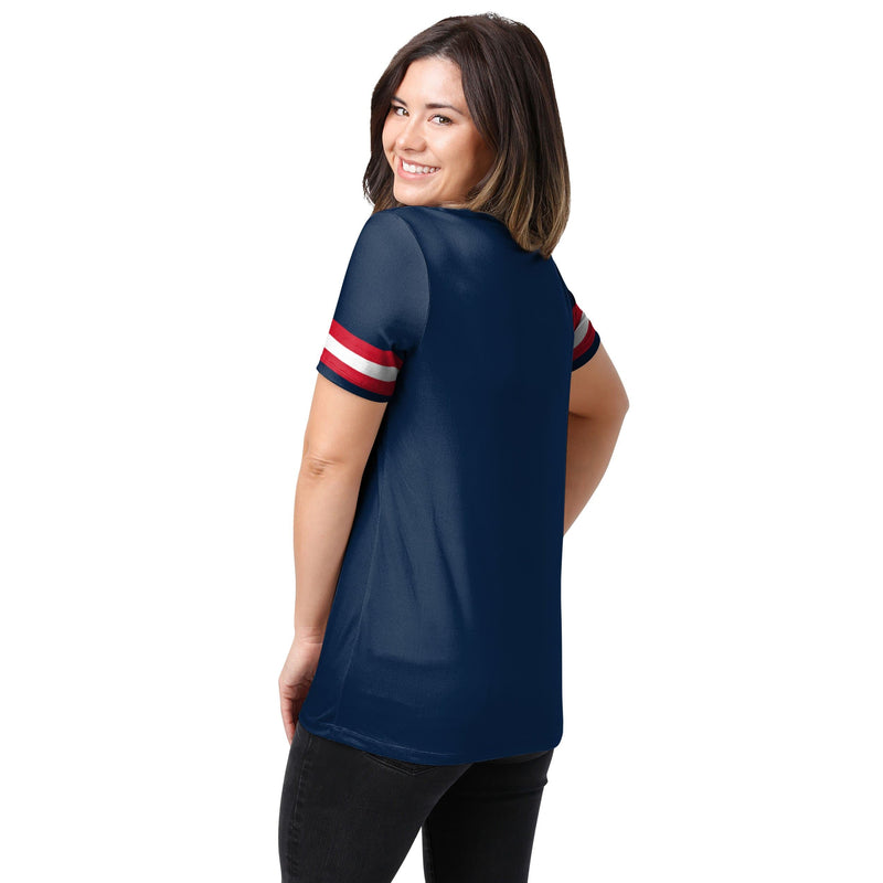 FOCO New England Patriots NFL Womens Gameday Ready Lounge Shirt