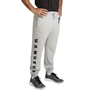 New York Yankees MLB Mens Gray Woven Joggers