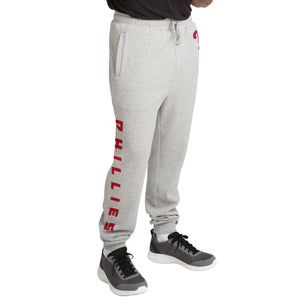 Philadelphia Phillies MLB Mens Gray Woven Joggers