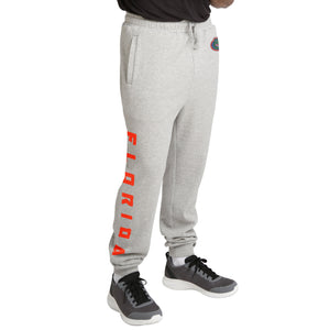 Florida Gators NCAA Mens Gray Woven Joggers