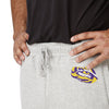 LSU Tigers NCAA Mens Gray Woven Joggers