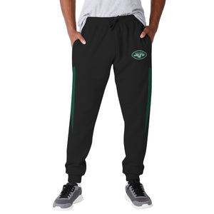 New York Jets NFL Mens Team Stripe Joggers