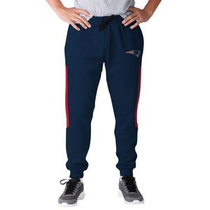 New England Patriots NFL Mens Team Stripe Joggers