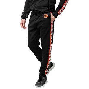 Cincinnati Bengals NFL Mens Stripe Logo Track Pants