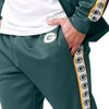 Green Bay Packers NFL Mens Stripe Logo Track Pants