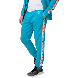 Miami Dolphins NFL Mens Stripe Logo Track Pants