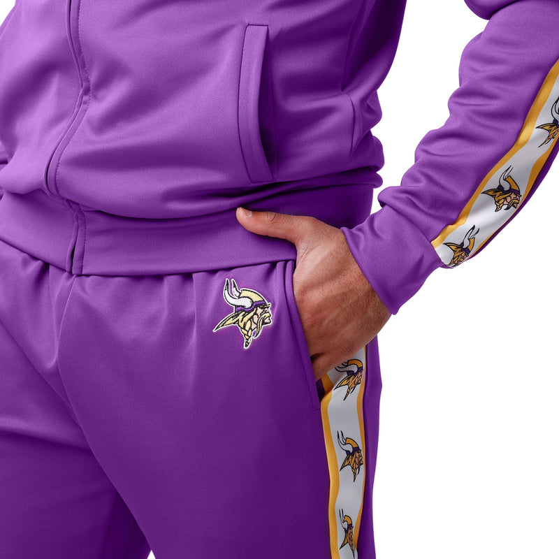 Minnesota Vikings Screen Print Logo Camo Pants