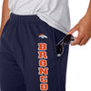 Denver Broncos NFL Mens Team Color Sweatpants