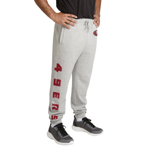 San Francisco 49Ers NFL Mens Gray Woven Joggers