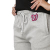 Washington Nationals MLB Womens Gray Woven Joggers