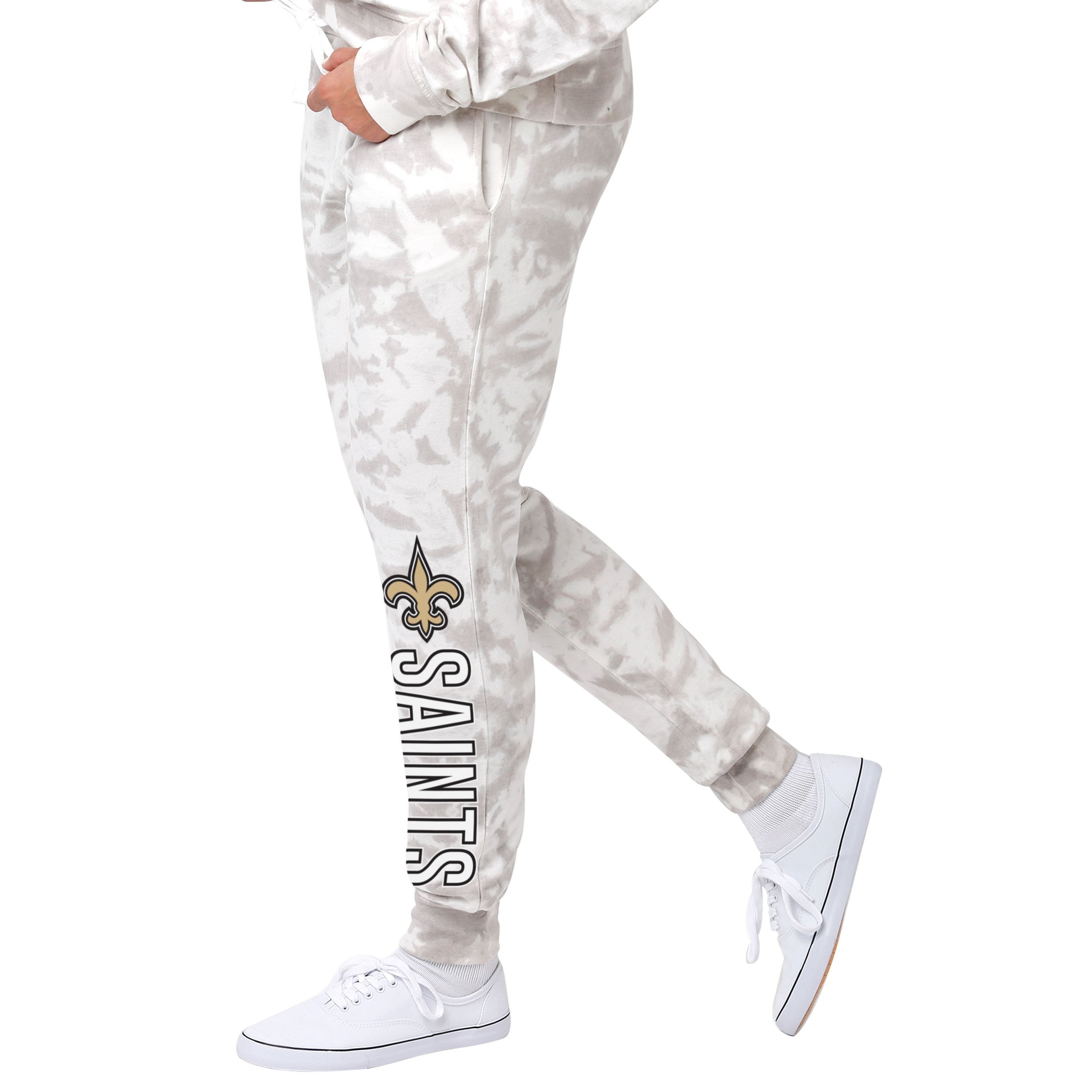 New Orleans Saints NFL Womens Cloud Coverage Joggers