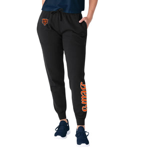 Chicago Bears NFL Womens Script Wordmark Black Joggers