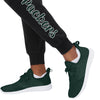 Green Bay Packers NFL Womens Script Wordmark Black Joggers