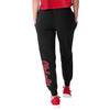 Kansas City Chiefs NFL Womens Script Wordmark Black Joggers