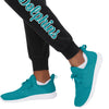 Miami Dolphins NFL Womens Script Wordmark Black Joggers