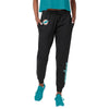 Miami Dolphins NFL Womens Script Wordmark Black Joggers