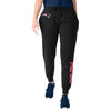 New England Patriots NFL Womens Script Wordmark Black Joggers