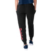 New England Patriots NFL Womens Script Wordmark Black Joggers