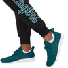 Philadelphia Eagles NFL Womens Script Wordmark Black Joggers